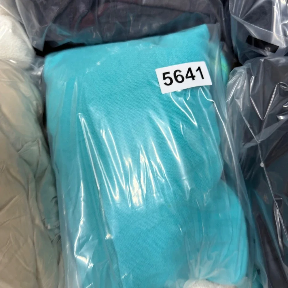 Ralph‎ Lauren Boys XL 16 Turquoise Blue French Terry Hoodie Contrast Stitching